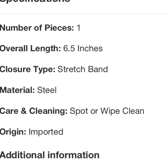 SUGARFIX by BaubleBar Chunky Ribbed Gold
Bangle Bracelet - Gold NWT - Picture 8 of 8